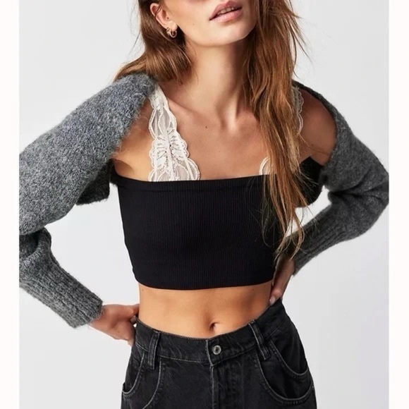 Free People Tops - Free People Prima Donna Knit Bolero